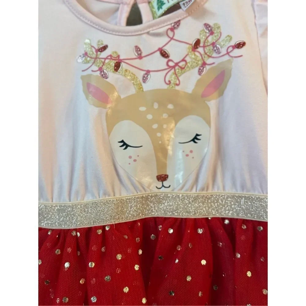 Holiday Christmas Dress reindeer